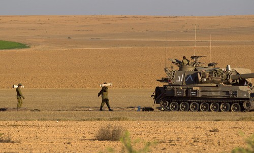 Israel moviliza tropas hacia la frontera con la franja de Gaza  - ảnh 1