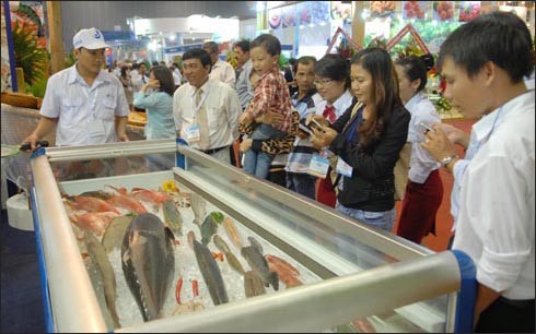 Inaugurada la Feria Internacional de Productos acuáticos Vietnam 2014 - ảnh 1