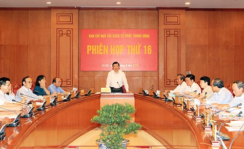 Pide presidente vietnamita acelerar reforma judicial - ảnh 1