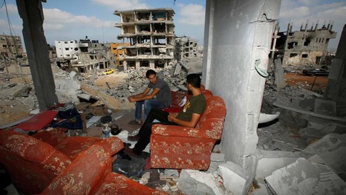 Palestina e Israel logran acuerdo sobre reconstrucción de la Franja de Gaza - ảnh 1
