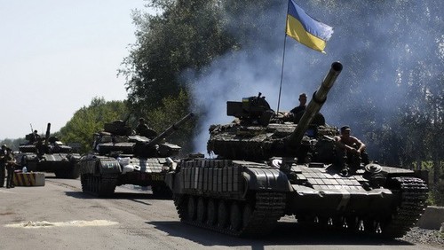 Mantiene Ucrania un ejército en disposición combativa  - ảnh 1