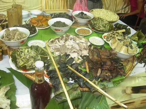 Gastronomía típica de los Muong - ảnh 1