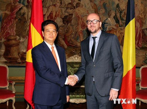 Fortalece Vietnam relaciones bilaterales con Bélgica - ảnh 1