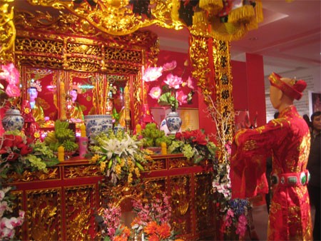 El culto a la Diosa Madre en la vida espiritual de los vietnamitas - ảnh 1