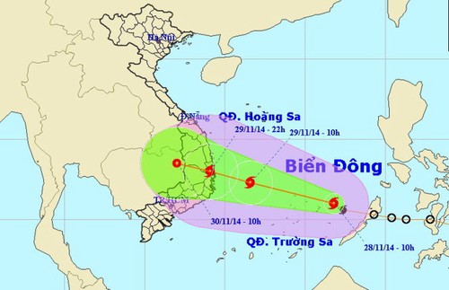 Preparativos de Vietnam para enfrentar al huracán Sinlaku  - ảnh 1