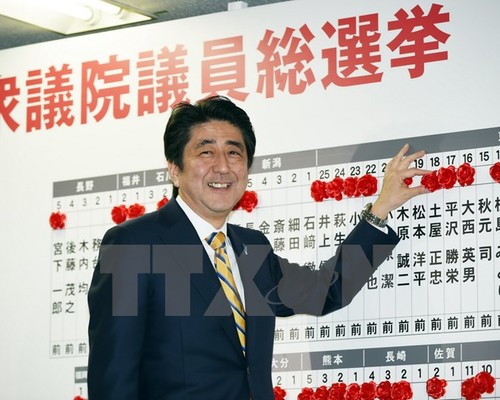 Gana partido gobernante de Japón  elecciones para  Cámara Baja  - ảnh 1