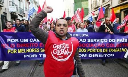Una huelga en Portugal paraliza el transporte ferroviario  - ảnh 1