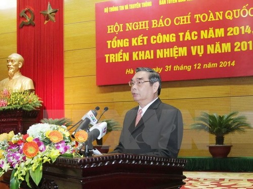 Celebran Conferencia  de la Prensa Nacional de  Vietnam - ảnh 1