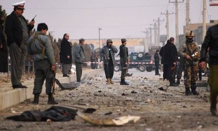 Reivindican talibanes atentado a misión policial de OTAN en Kabul - ảnh 1