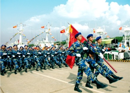 Policía Marítima de Vietnam empieza el entrenamiento de 2015 - ảnh 1