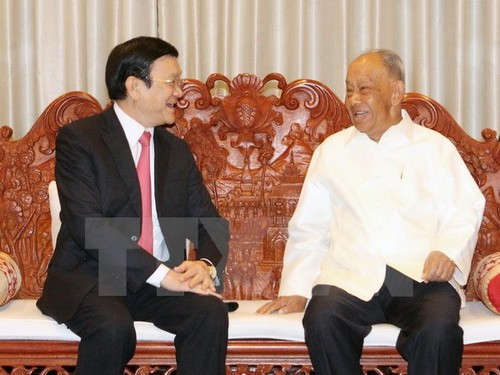 Consolidan relaciones Vietnam  y Laos - ảnh 1