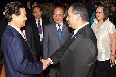 Premier vietnamita dirige agasajo de Estado a delegados de IPU - ảnh 1