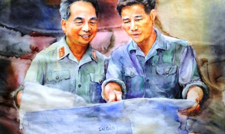 Exposición de bellas artes sobre héroes y generales renombrados de Vietnam - ảnh 1