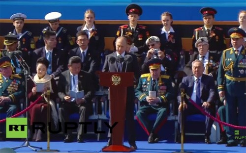 Desfile militar de mayor calibre en Rusia por la victoria frente al nazismo alemán - ảnh 2