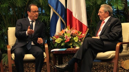 Abandera presidente francés descongelación de relaciones entre Occidente y Cuba - ảnh 1