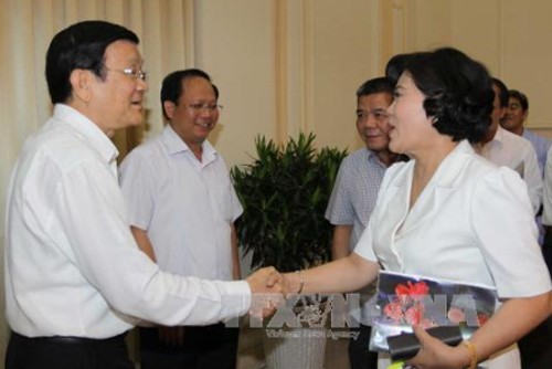 Presidente vietnamita estimula empresariado de Ciudad Ho Chi Minh a invertir en Rusia - ảnh 1