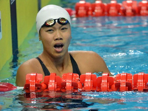 Nguyen Thi Anh Vien, nadadora número uno de Vietnam - ảnh 1