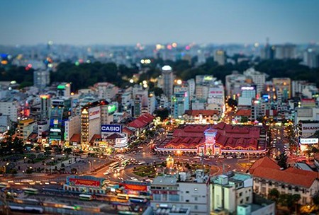 Ciudad Ho Chi Minh desde arriba  - ảnh 6