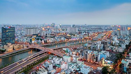 Ciudad Ho Chi Minh desde arriba  - ảnh 7