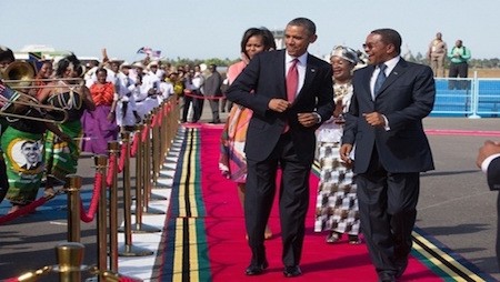 Visita presidente estadounidense Kenia  - ảnh 1