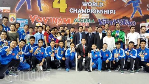 Logra Vietnam cuarto campeonato consecutivo del Torneo Mundial de Vovinam - ảnh 1