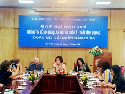 Vietnam, sede de la VII Conferencia Regional Asia – Pacífico de Solidaridad con Cuba - ảnh 1