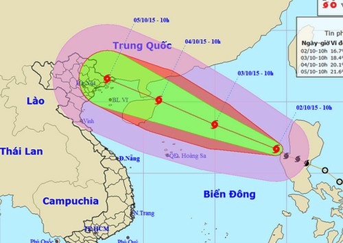 Vietnam prepara plan de enfrentamiento al huracán Mujegae - ảnh 2