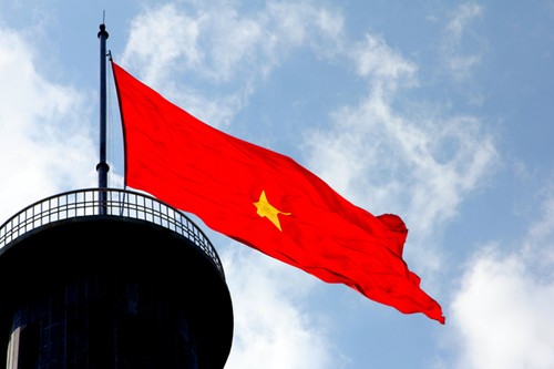 Torre de la bandera nacional de Lung Cu, símbolo de las 54 etnias vietnamitas  - ảnh 3