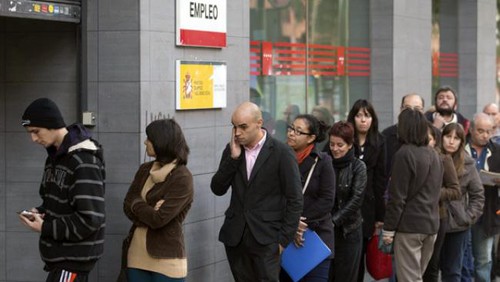 Cuatro millones de desempleados en España  - ảnh 1