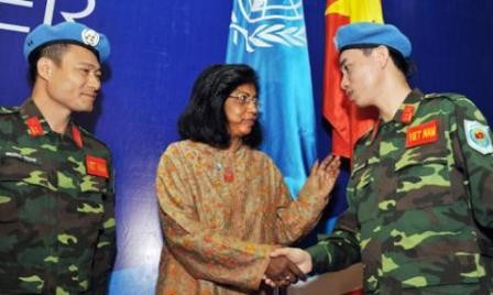 Vietnam continuará apoyando la misión de paz de la ONU - ảnh 1