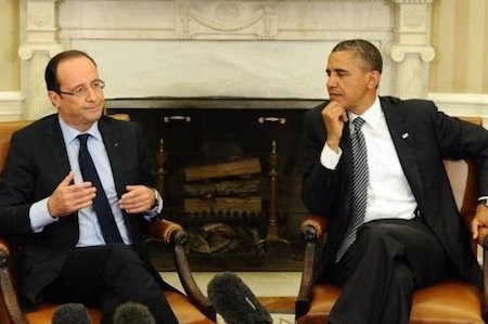Estados Unidos y Francia coincididos en intensificar la lucha antiterrorista - ảnh 1