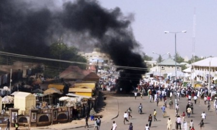 Al menos 21 muertos en un ataque suicida en Nigeria  - ảnh 1