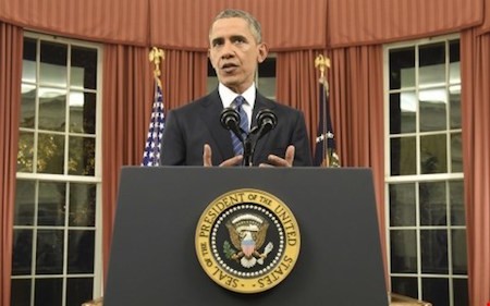 Presidente Barack Obama pronuncia discurso sobre guerra contra el terrorismo - ảnh 1