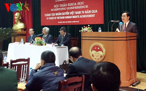 Vietnam reafirma política invariable de protección de derechos humanos - ảnh 1
