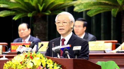 Concluye decimocuarto pleno del Comité Central del Partido Comunista de Vietnam - ảnh 1