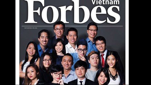 Publica Forbes Vietnam lista de 30 personas menores de 30 años sobresalientes - ảnh 1