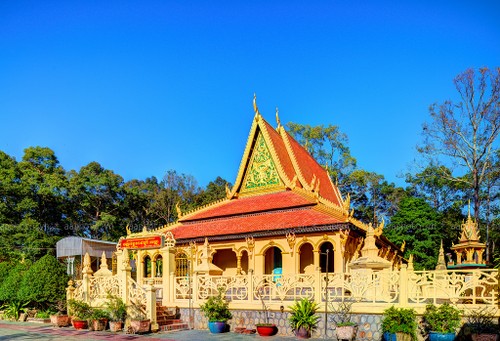 Originales pagodas jemer en las provincias meridionales de Vietnam - ảnh 2
