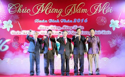 Vietnamitas en ultramar celebran el Tet 2016 con alegría y esperanza - ảnh 1