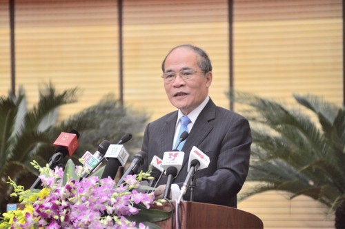 Informa presidente del Parlamento vietnamita contenido de próximo periodo de sesiones - ảnh 1