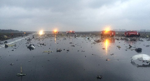 Fallecen 61 personas en el accidente aéreo de Flydubai en Rusia - ảnh 1