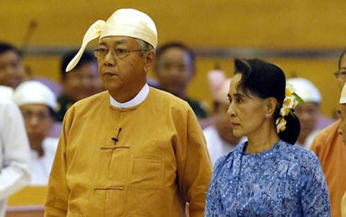 Presidente electo de Myanmar asume el poder - ảnh 1