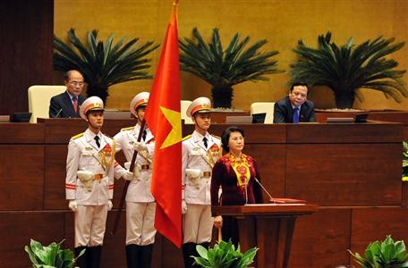 Por primera vez una mujer preside el Parlamento vietnamita - ảnh 1