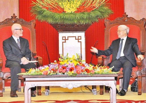Fortalecen cooperación entre Partidos Comunistas de Vietnam y Estados Unidos - ảnh 1