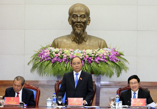 Efectúa primera reunión nuevo gobierno de Vietnam - ảnh 1