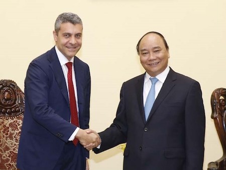 Primer ministro de Vietnam recibe a director ejecutivo de Goldman Sachs  - ảnh 1