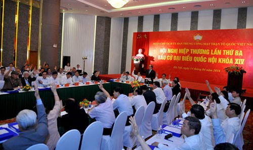 Anuncian lista de candidatos oficiales al Parlamento vietnamita - ảnh 1