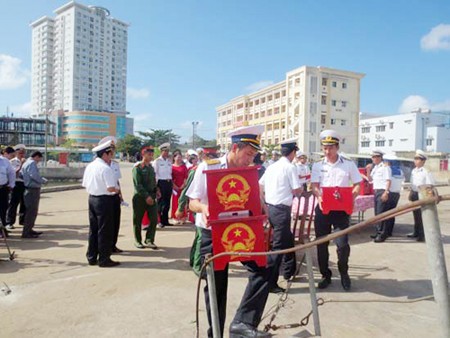 Provincia de Ba Ria Vung Tau celebra votación anticipada en territorio marítimo - ảnh 1