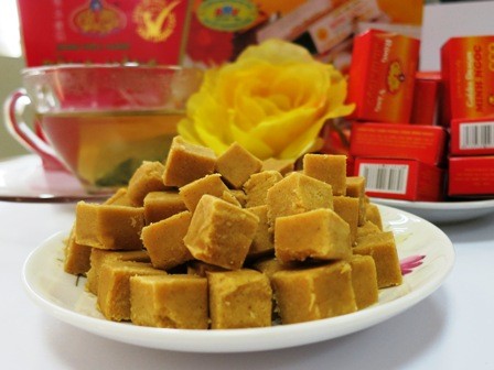 El “banh dau xanh” de Hai Duong, sabor de la tierra natal  - ảnh 1