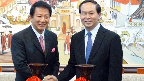 Destaca presidente vietnamita avances en relación con Japón  - ảnh 1