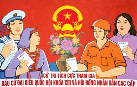 Elecciones generales- en jornada de plena democracia en Vietnam - ảnh 1